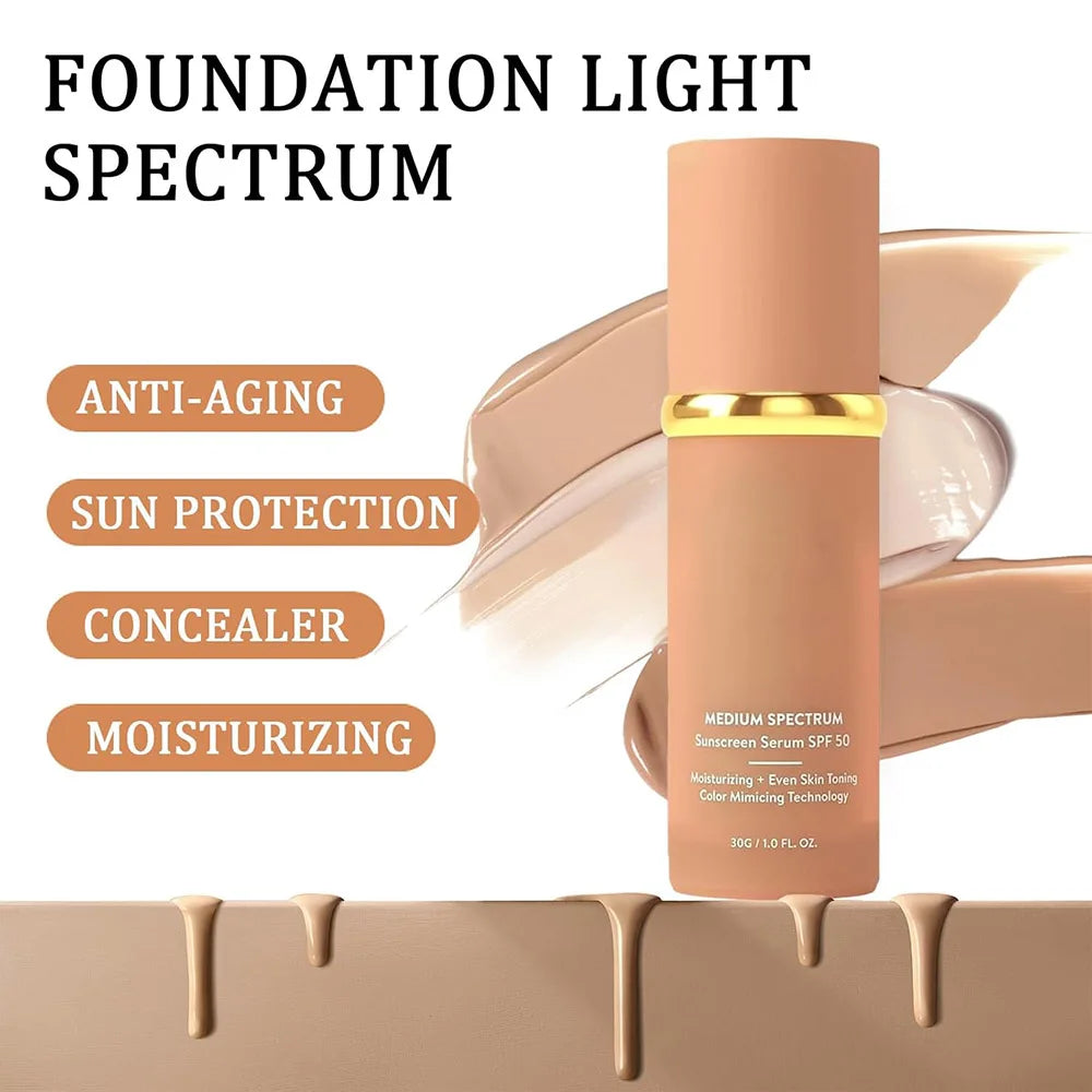 4-in-1 SPF50+ Color-Changing Liquid Foundation