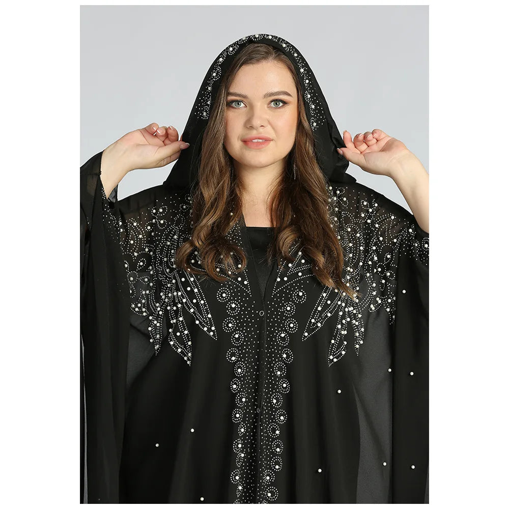 Abaya-Dubai Diamond Evening Robe
