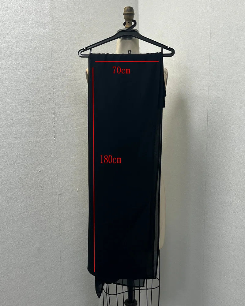 Elegant Embroidered Arabic Abaya Coat