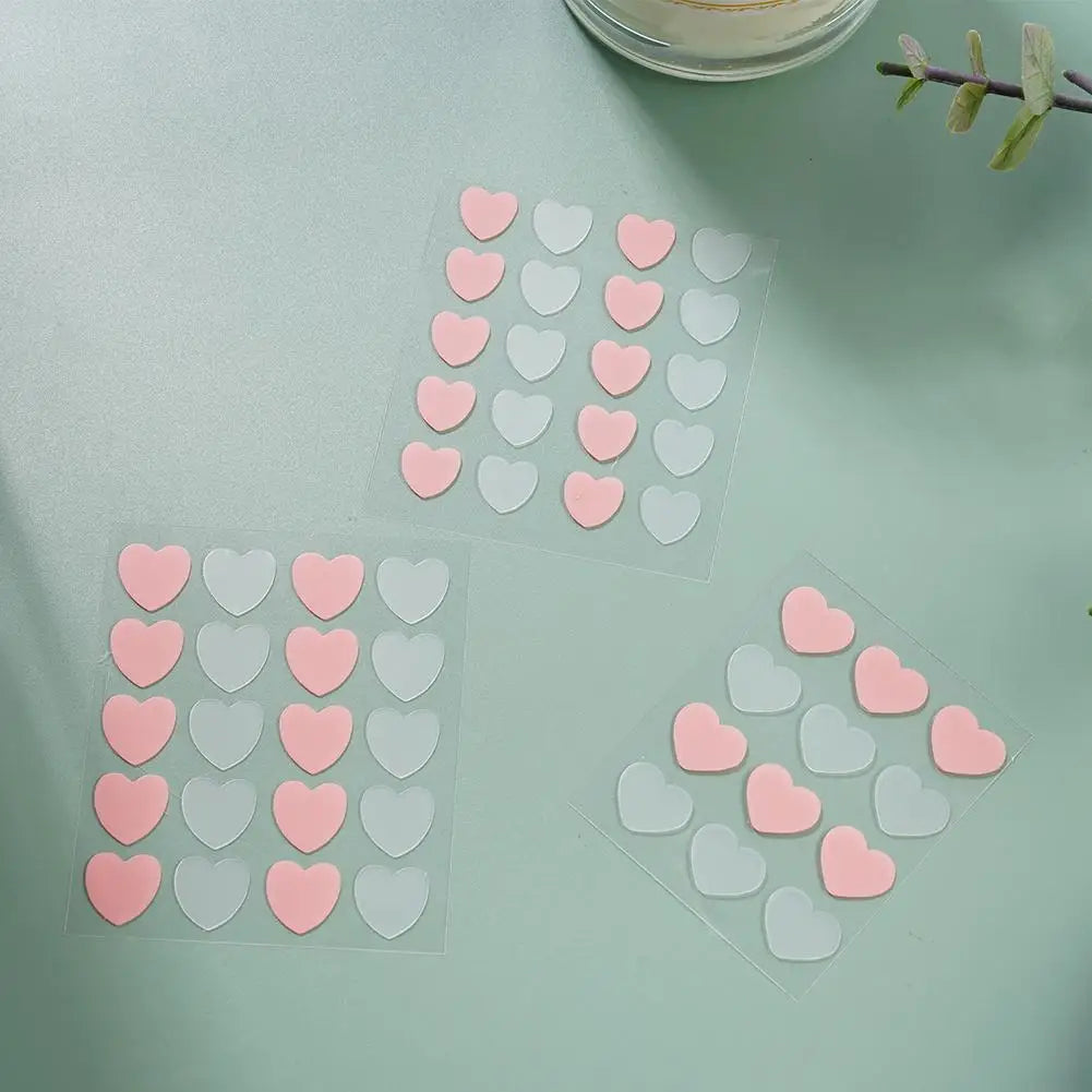 Pink Heart Acne Patches