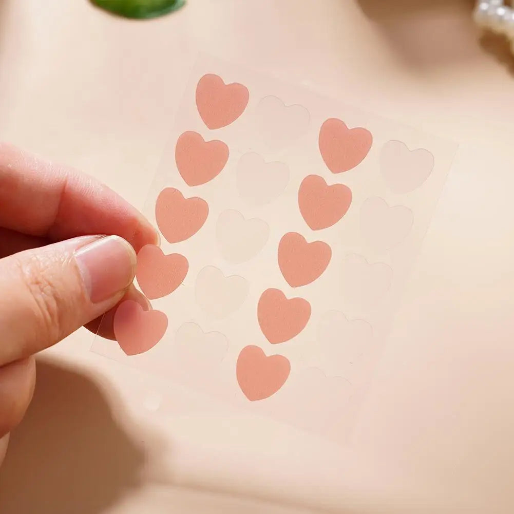 Pink Heart Acne Patches