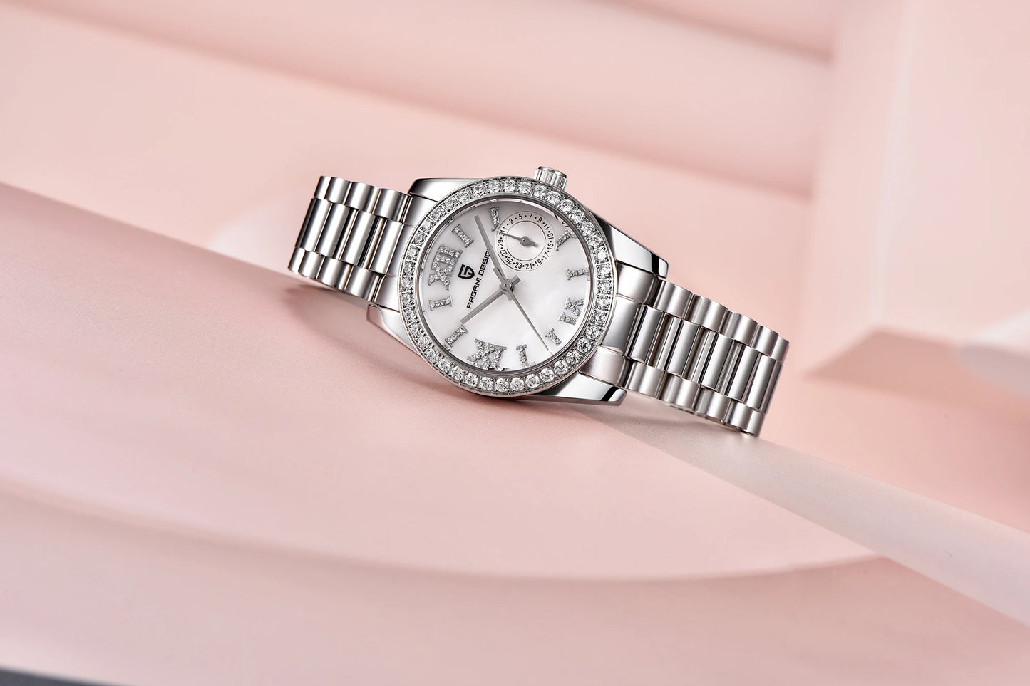PAGANI DESIGN 32MM Women's Luxury Quartz Watch Waterproof Fashion Sapphire