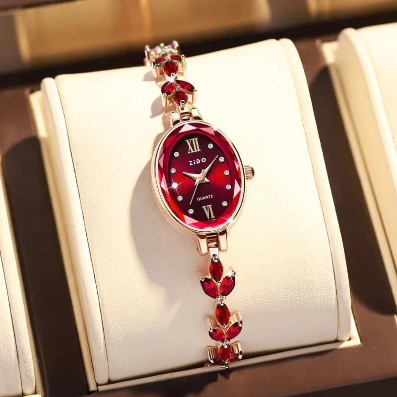 UTHAI V22 Women's Diamond Quartz Bracelet Watch