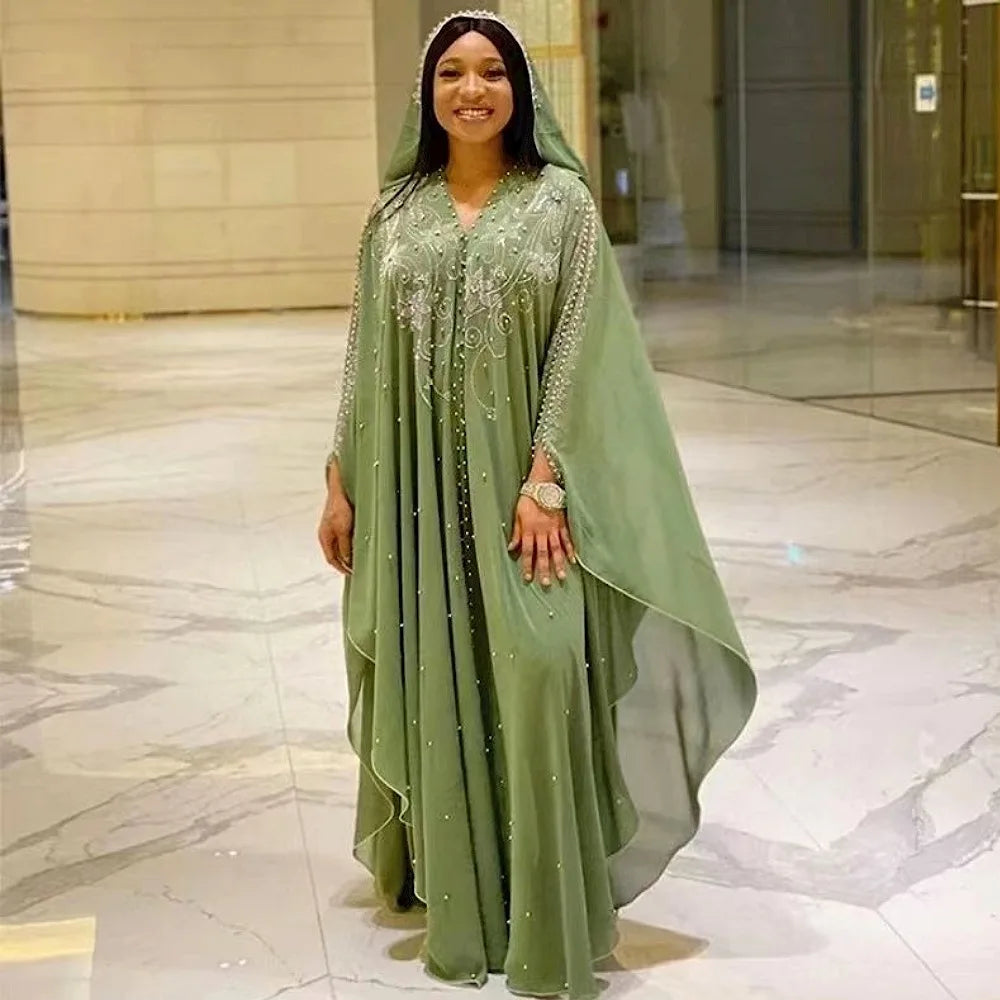 Abaya-Dubai Diamond Evening Robe