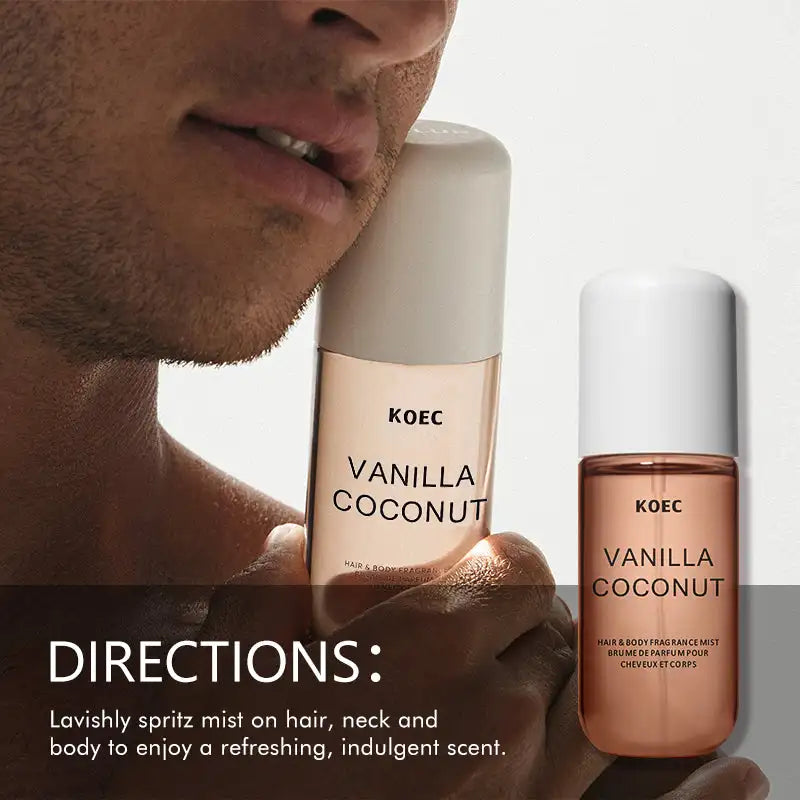 KOEC Vanilla & Coconut Refreshing Fragrance Mist