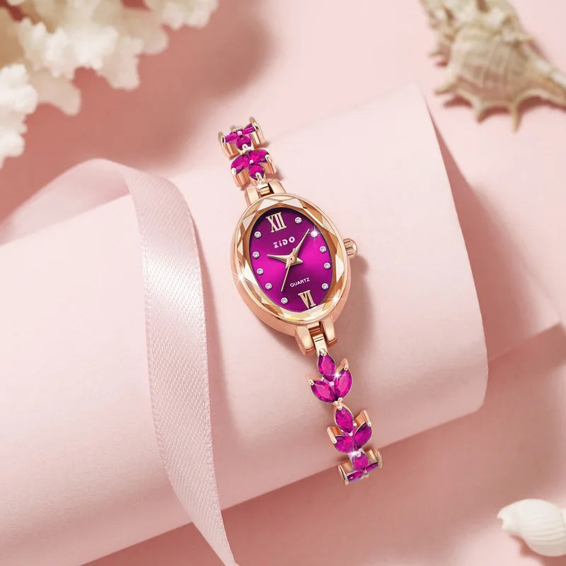 UTHAI V22 Women's Diamond Quartz Bracelet Watch