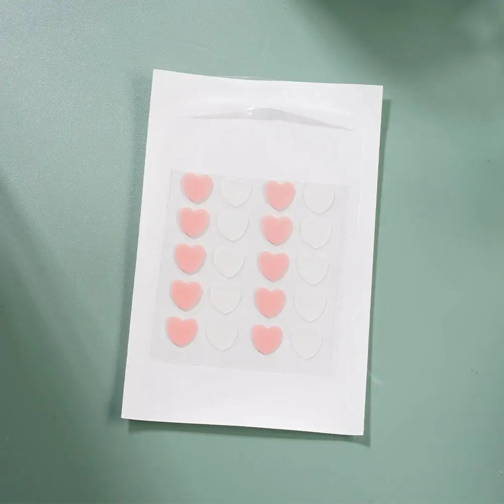 Pink Heart Acne Patches