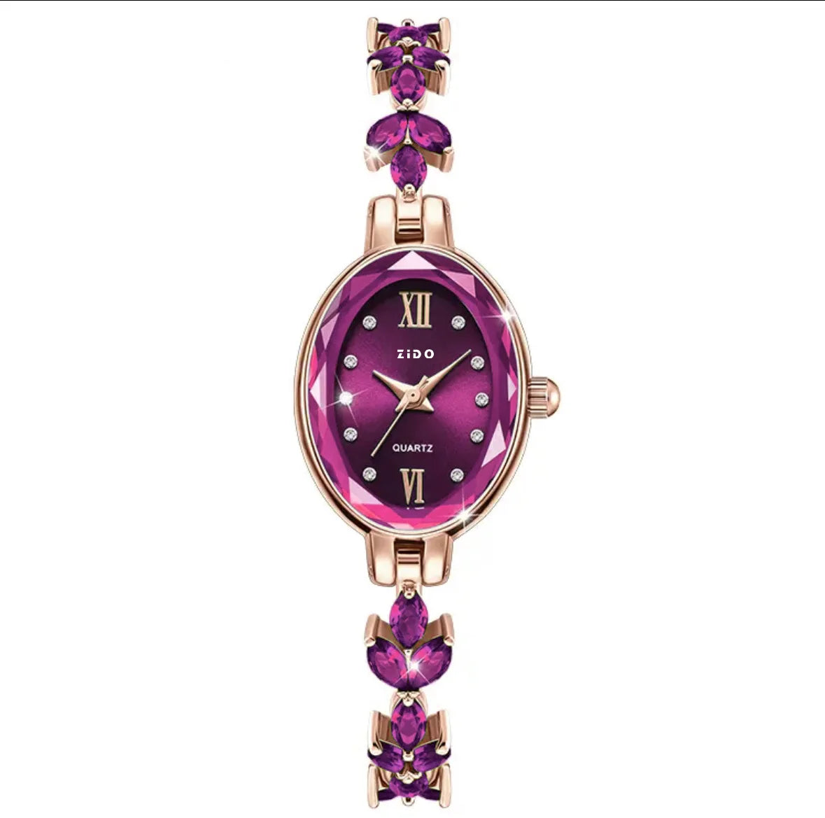 UTHAI V22 Women's Diamond Quartz Bracelet Watch