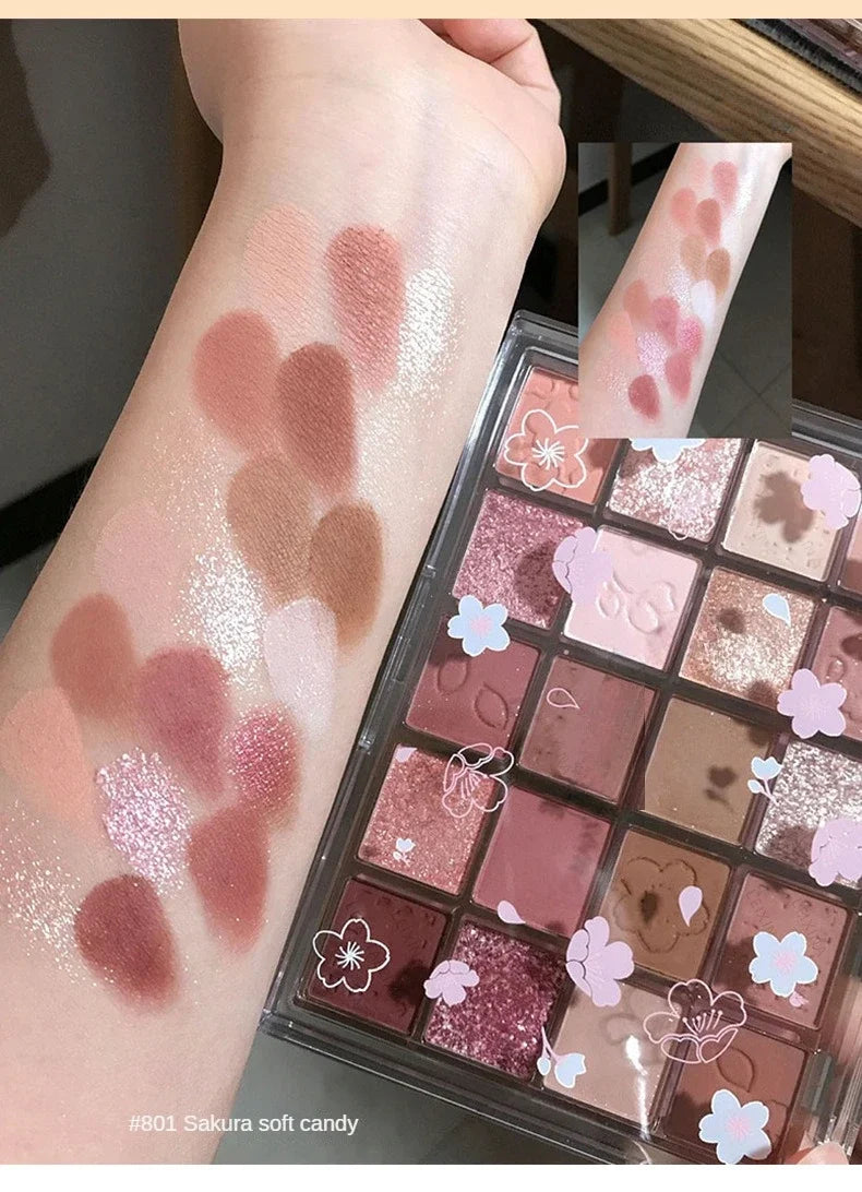 20-Color Matte Eyeshadow Palette
