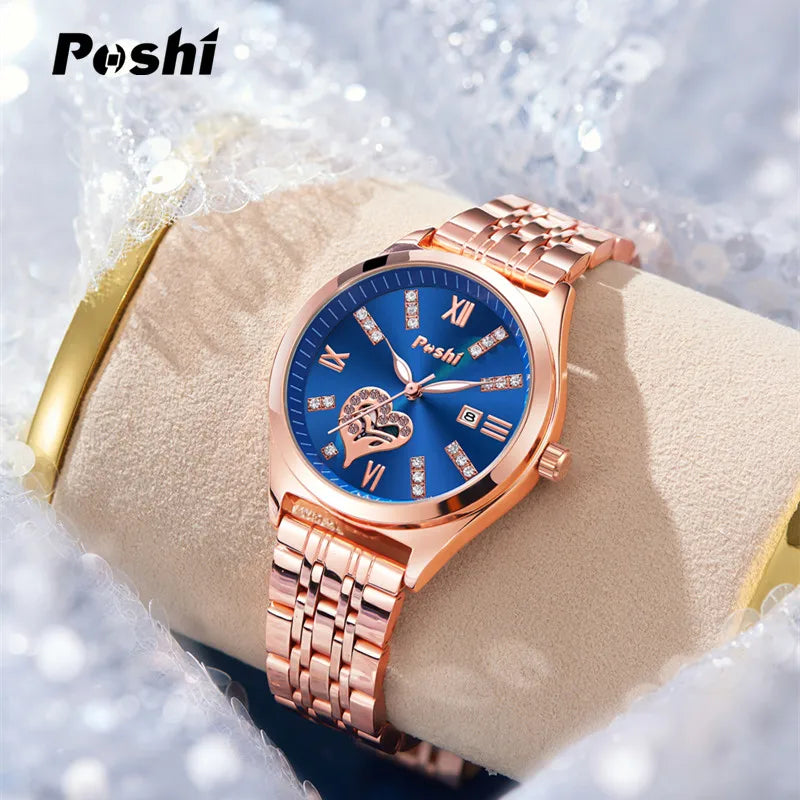 Women’s Stainless Steel Quartz Watch