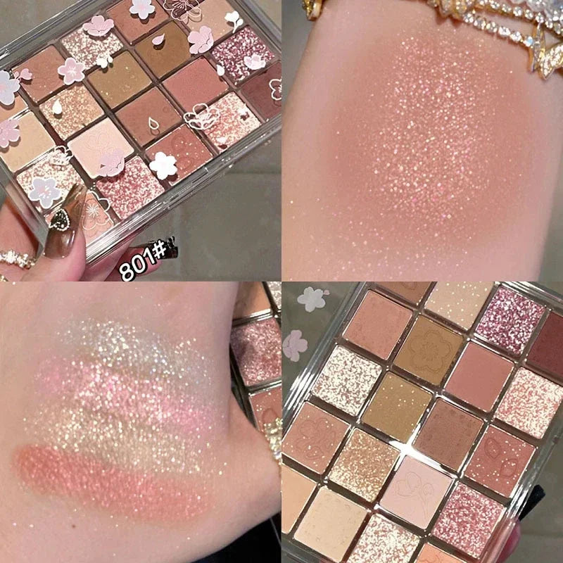 20-Color Matte Eyeshadow Palette