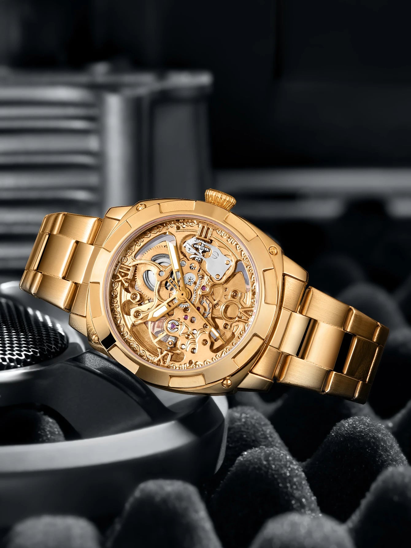 Men’s Automatic Skeleton Watch