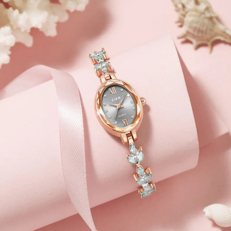 UTHAI V22 Women's Diamond Quartz Bracelet Watch