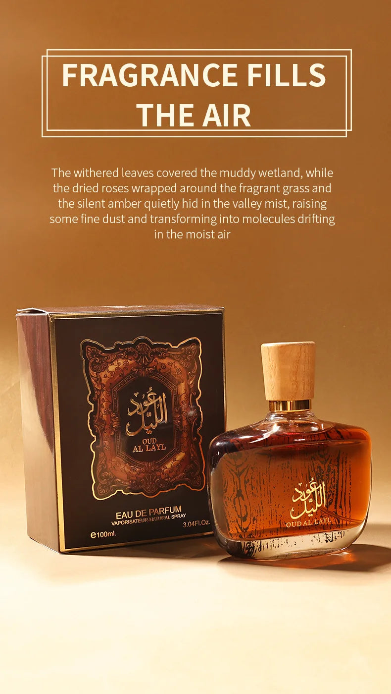 Arab OUD AL LAYL Unisex Long-Lasting Dubai Perfume