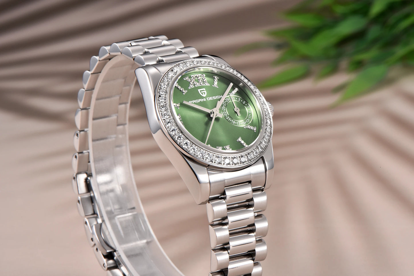 PAGANI DESIGN 32MM Women's Luxury Quartz Watch Waterproof Fashion Sapphire