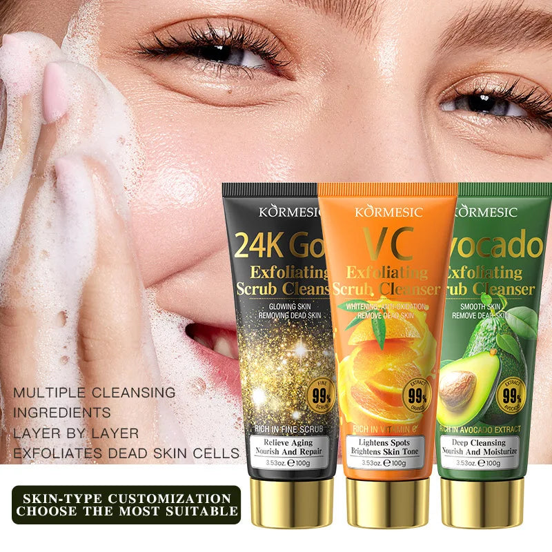 24K Gold Facial Cleanser Moisturising & Oil Control Foam