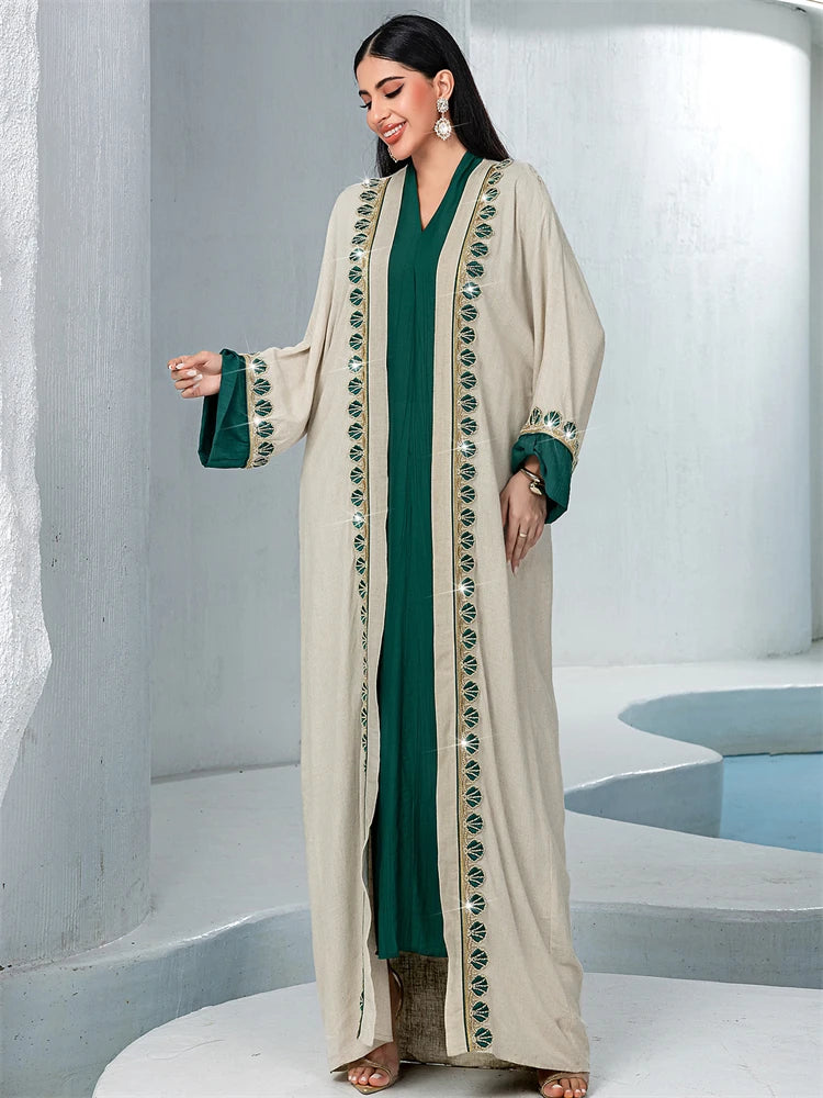 Women’s Modest Dubai Style Kaftan