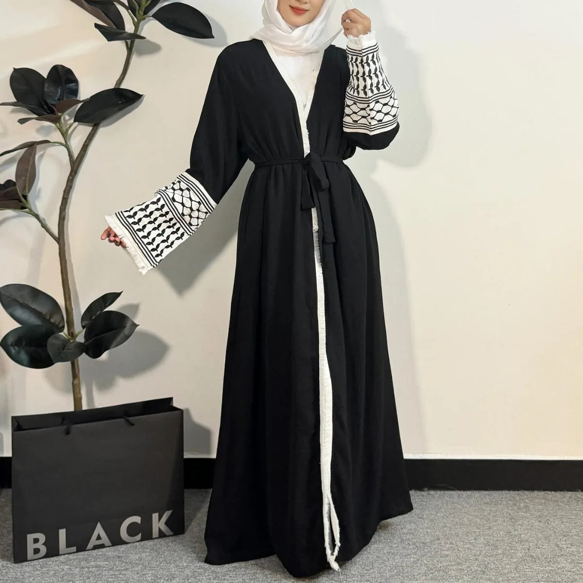 Women’s Open-Front Abaya