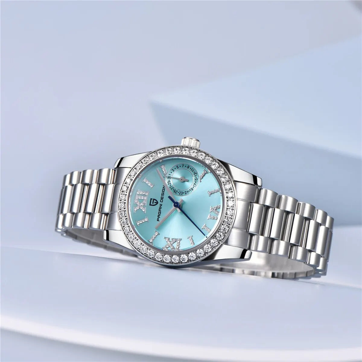 PAGANI DESIGN 32MM Women's Luxury Quartz Watch Waterproof Fashion Sapphire