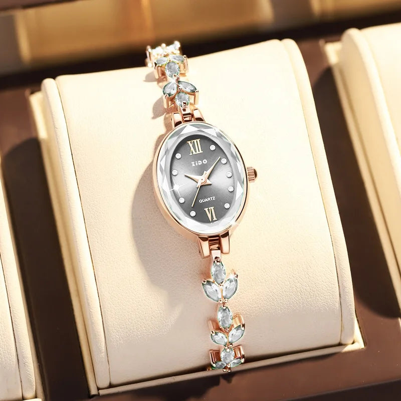 UTHAI V22 Women's Diamond Quartz Bracelet Watch