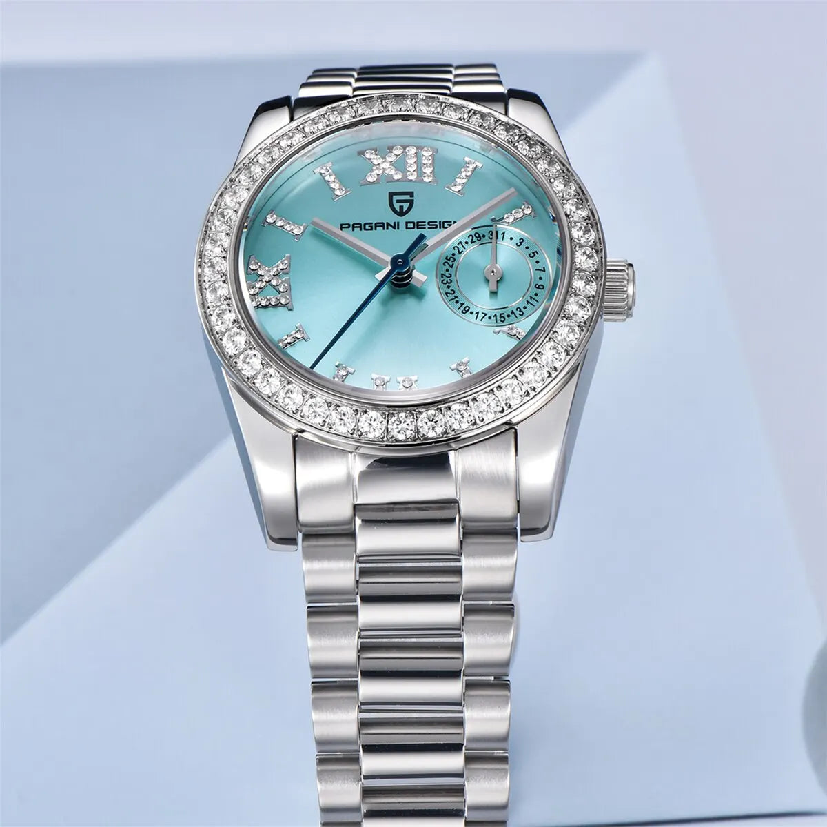 PAGANI DESIGN 32MM Women's Luxury Quartz Watch Waterproof Fashion Sapphire