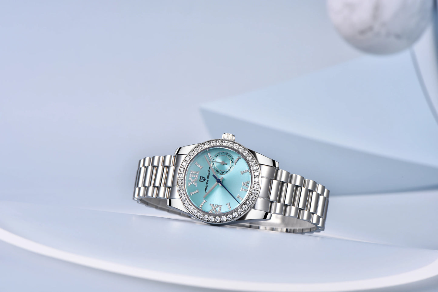 PAGANI DESIGN 32MM Women's Luxury Quartz Watch Waterproof Fashion Sapphire