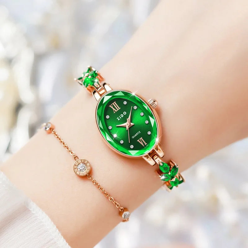 UTHAI V22 Women's Diamond Quartz Bracelet Watch