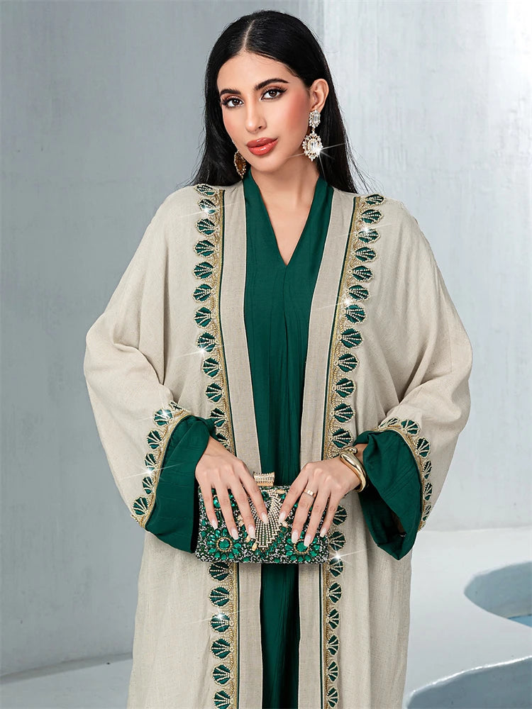Women’s Modest Dubai Style Kaftan