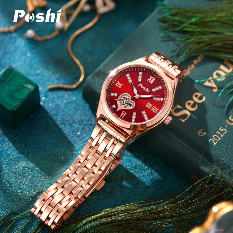 Women’s Stainless Steel Quartz Watch