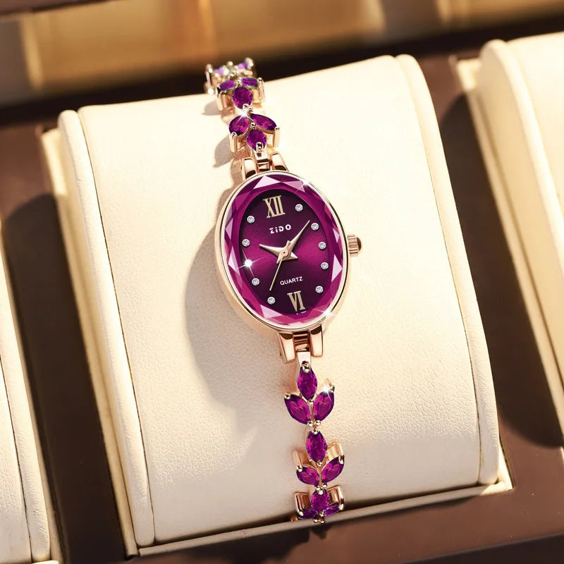 UTHAI V22 Women's Diamond Quartz Bracelet Watch