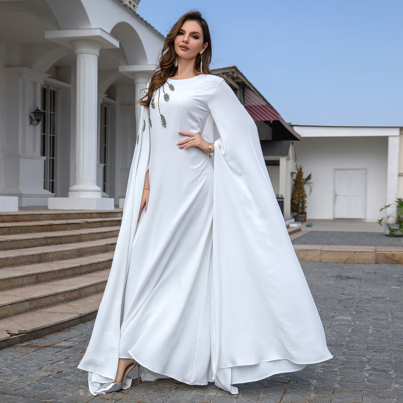 Women's Embroidered Robe