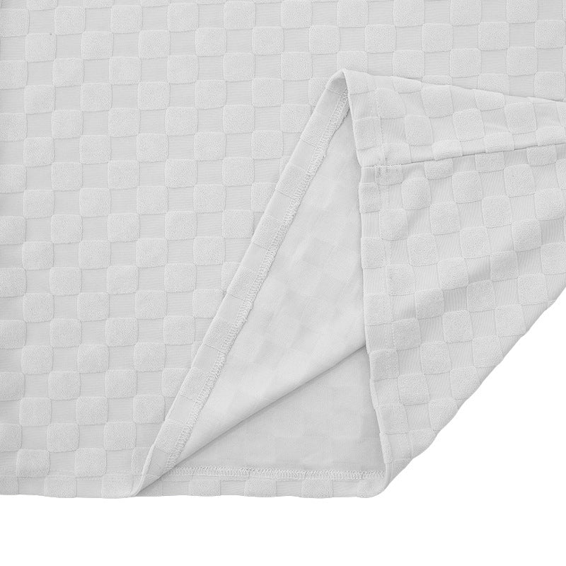 Men's Plaid T-Shirt & Shorts Set