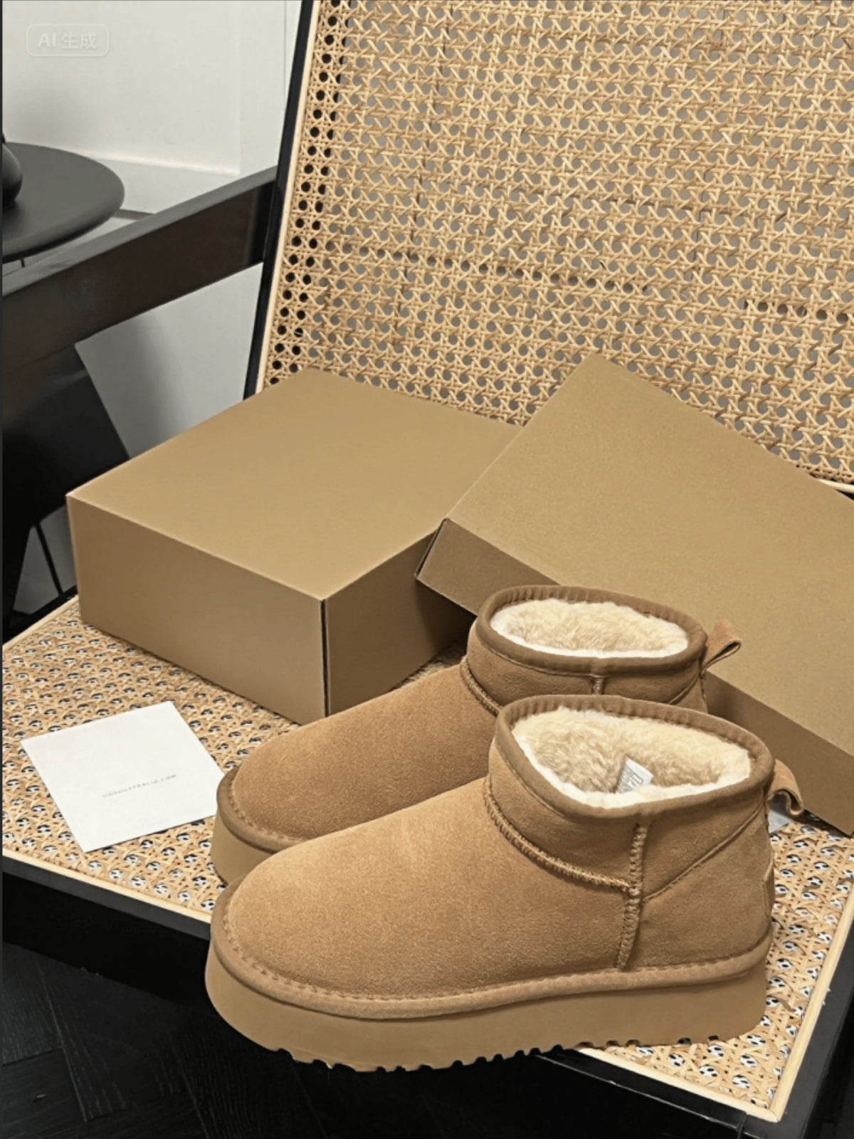 Women's Fur Ankle Boots