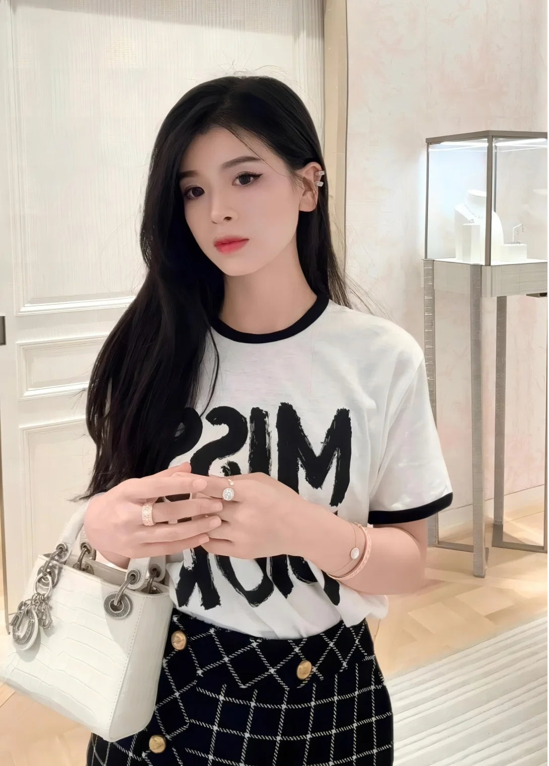Women's Print Cotton T-Shirt