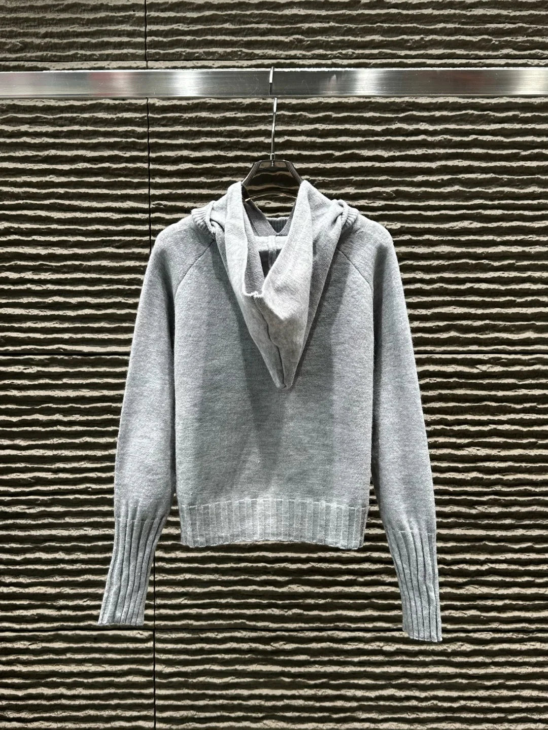 Hooded Cropped Sweater