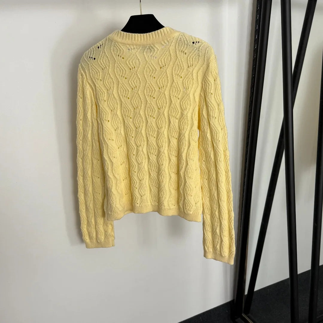 Open-Weave Sweater