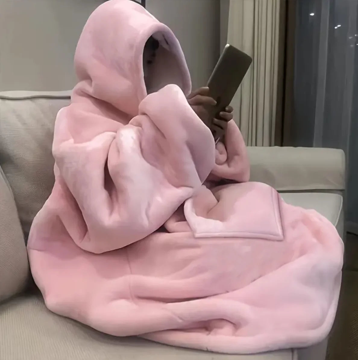 Ultra-Soft Hoodie Blanket