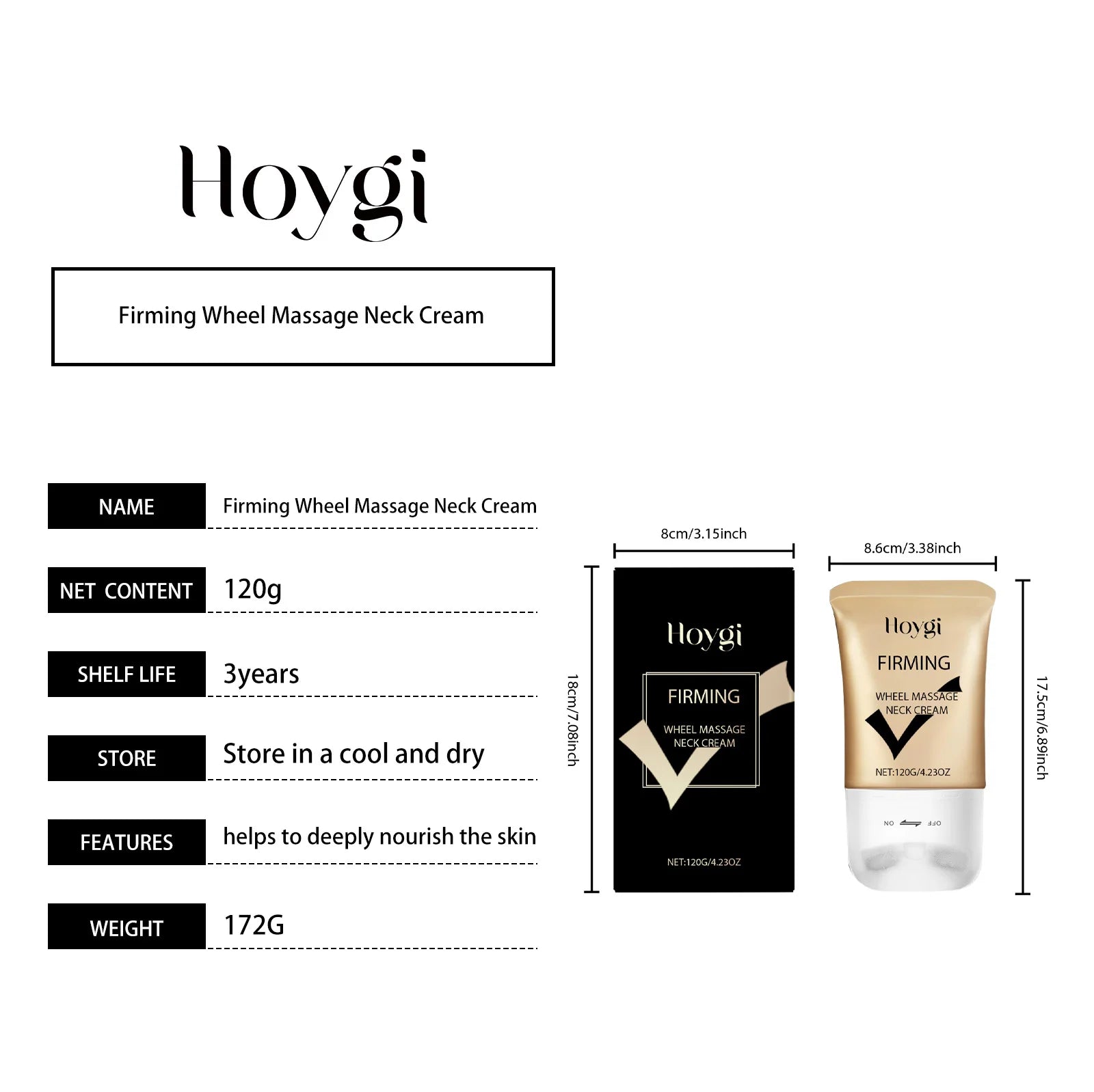 Neck Firming Roller Cream