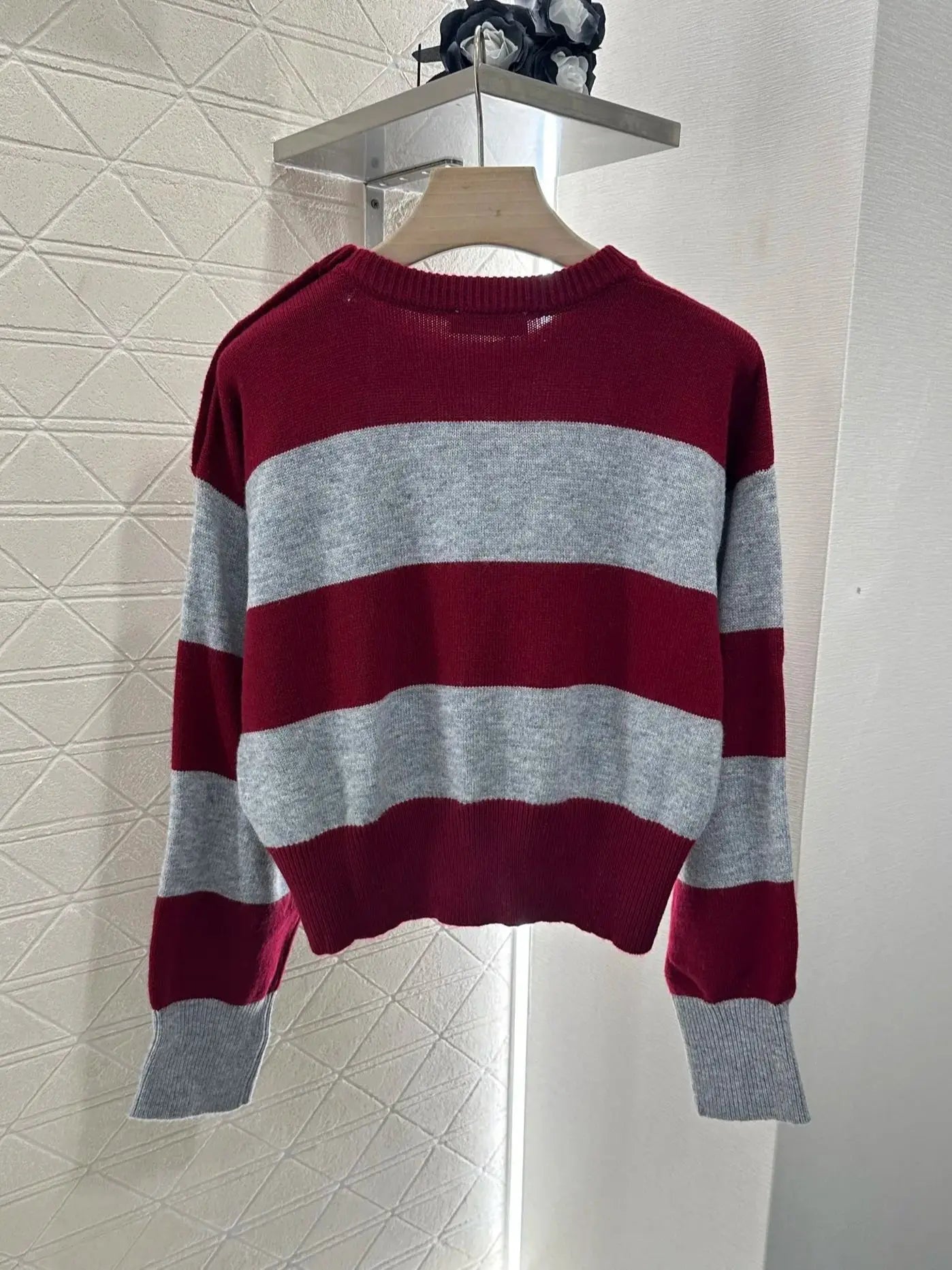 Striped Cotton Pullover