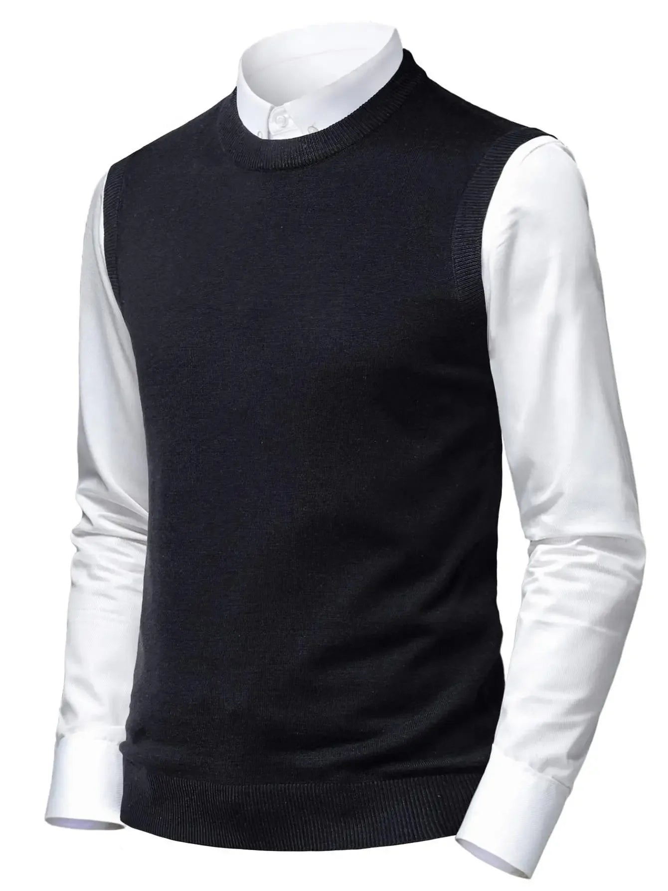 Knit Sleeveless Vest