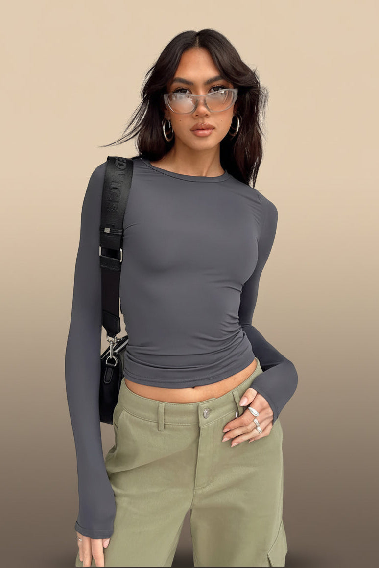 Fitted Long Sleeve Tee