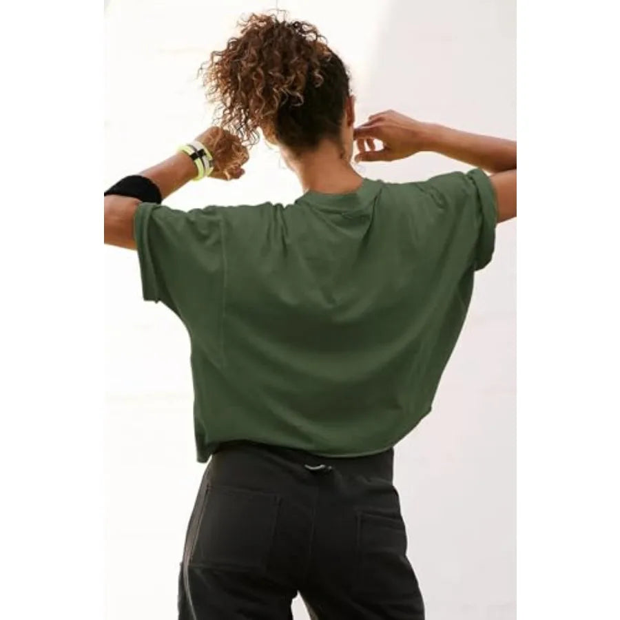 Women's Oversized Crop T-Shirt