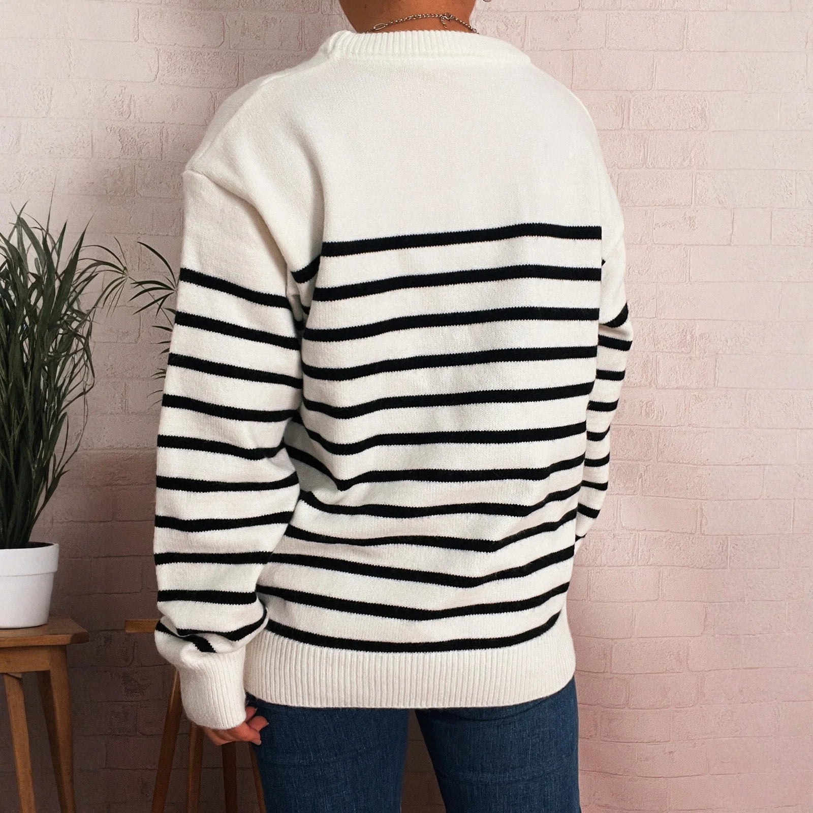 Thickened Knit Sweater