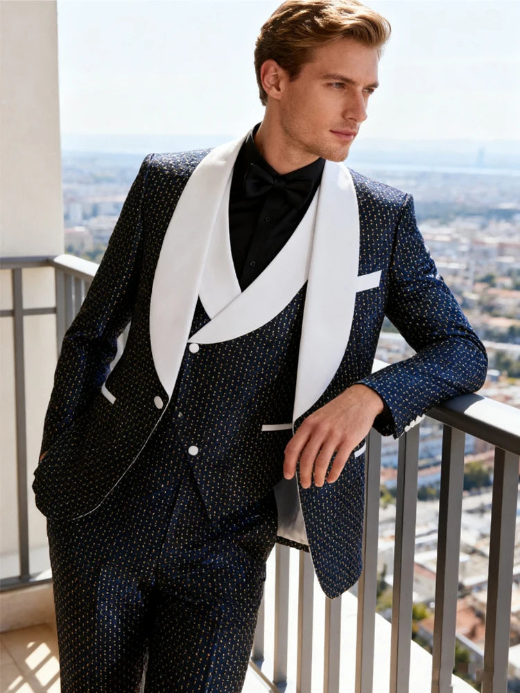 Slim Fit Three Piece