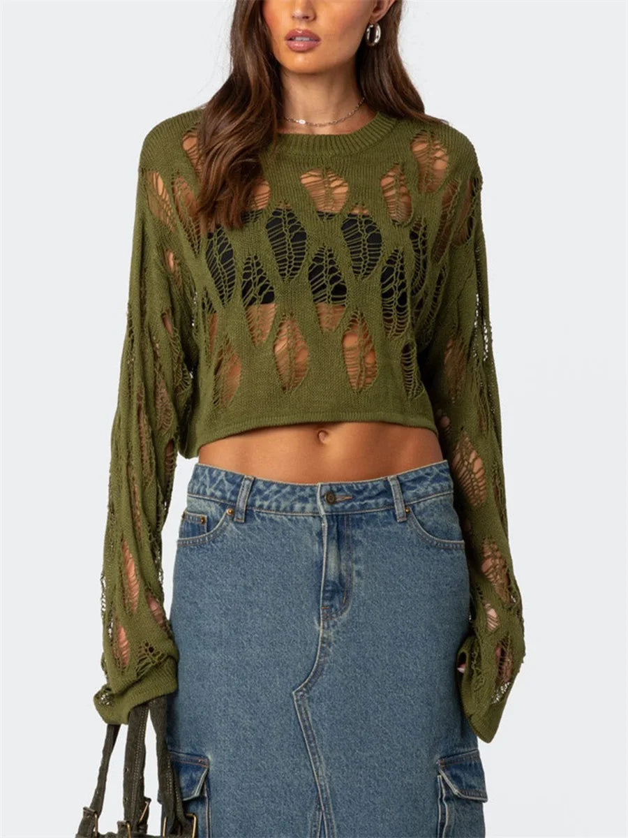 Knit Crop Turtleneck