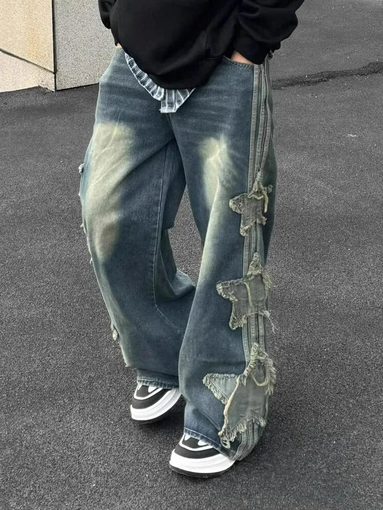 Star Baggy Denim Jeans