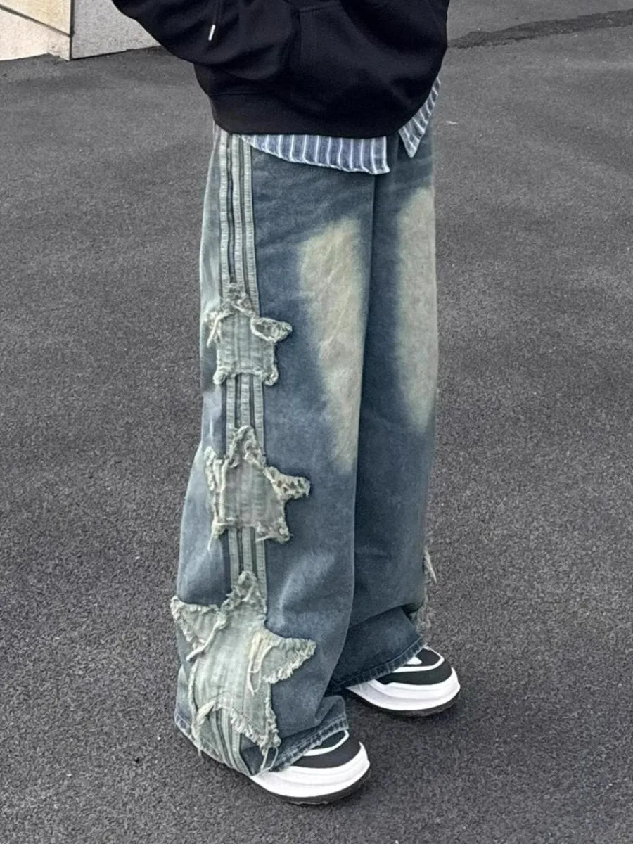 Star Baggy Denim Jeans