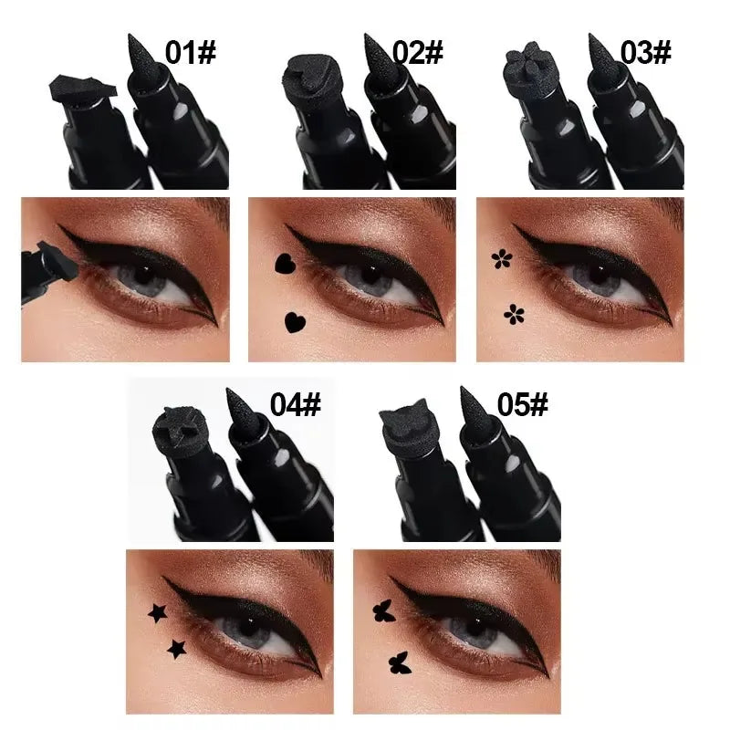 2-in-1 Waterproof Liquid & Pencil Eyeliner Pen