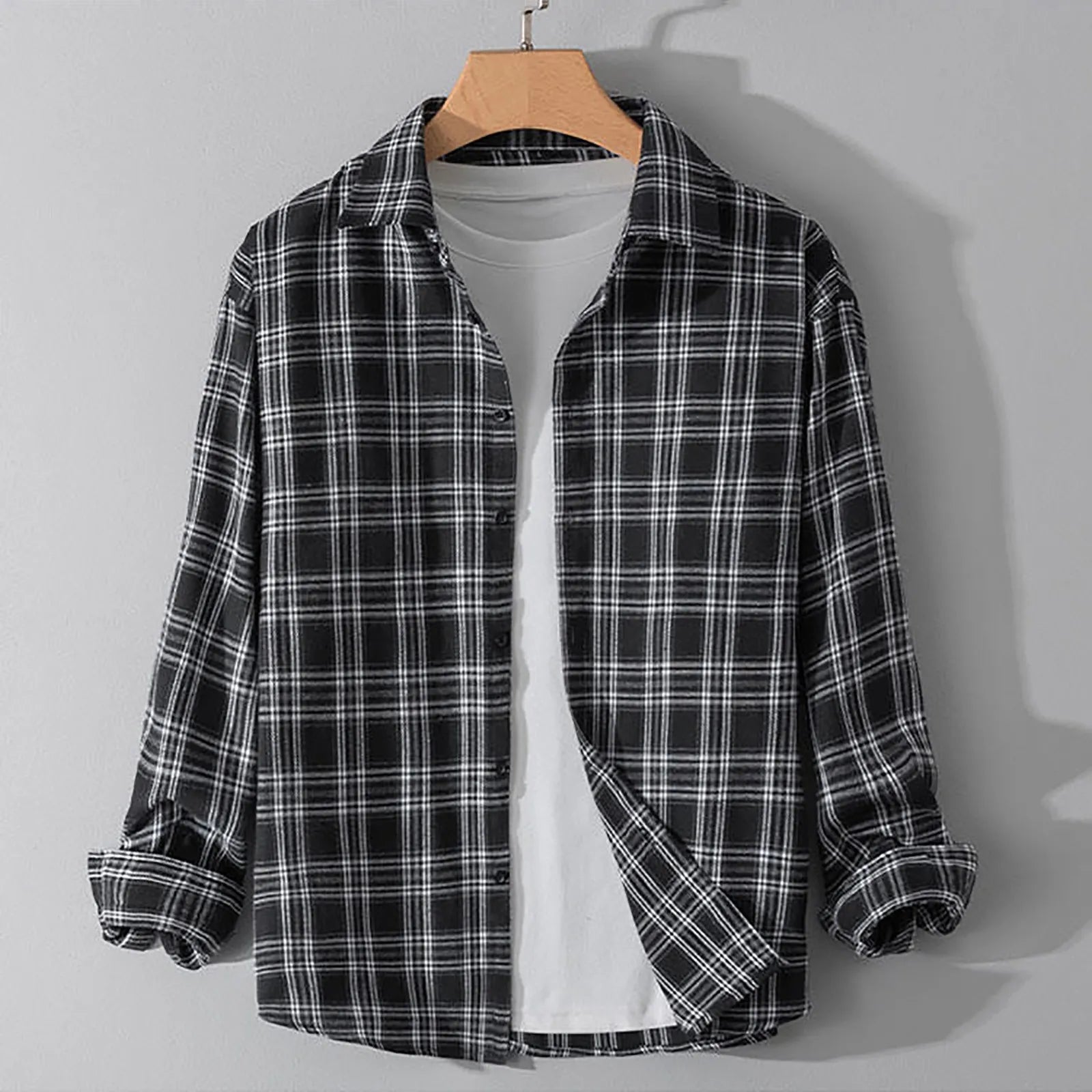 Plaid Shirt Jacket