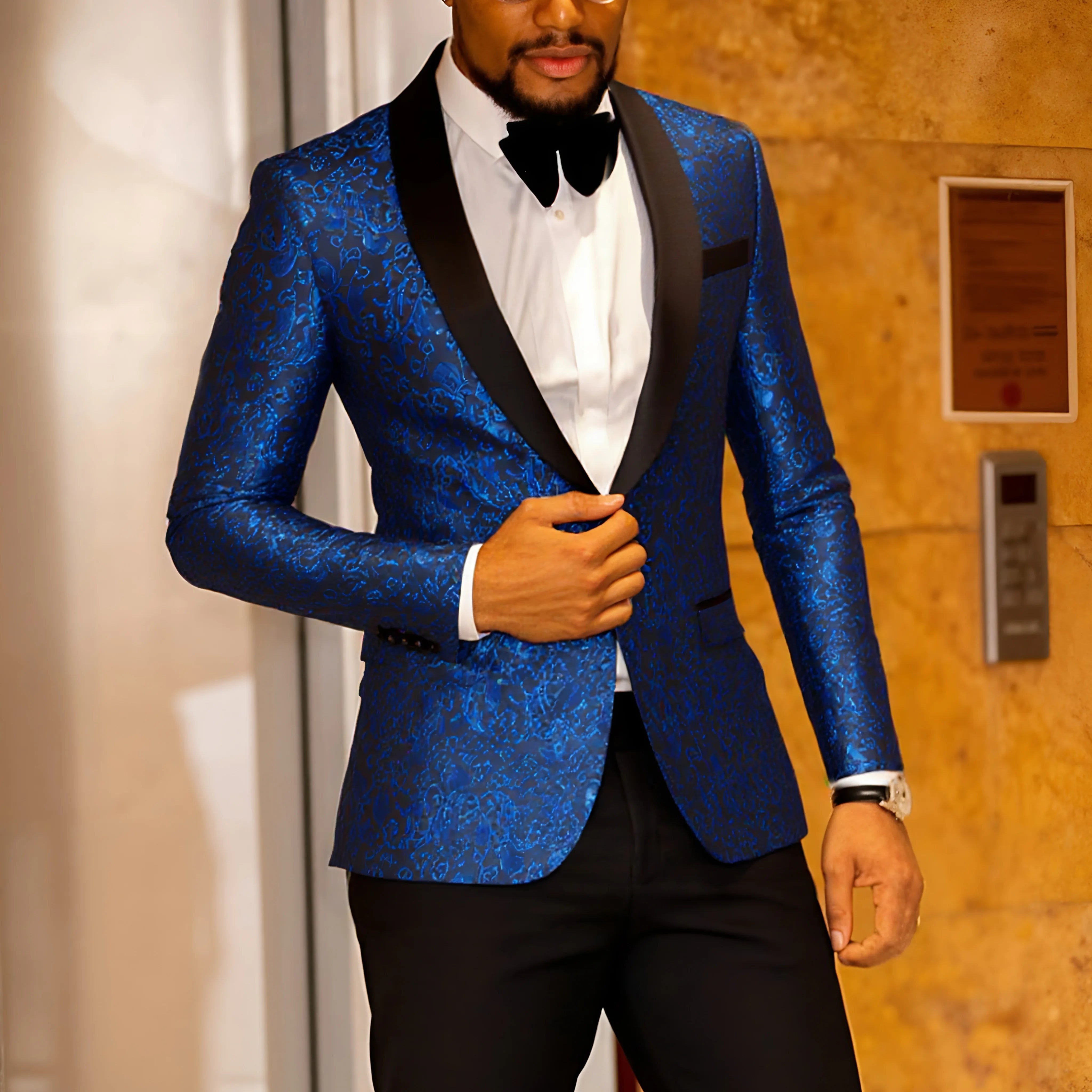 Men's Paisley Blazer